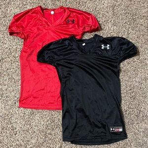Boys Youth Medium Under Armour Football Practice Jerseys